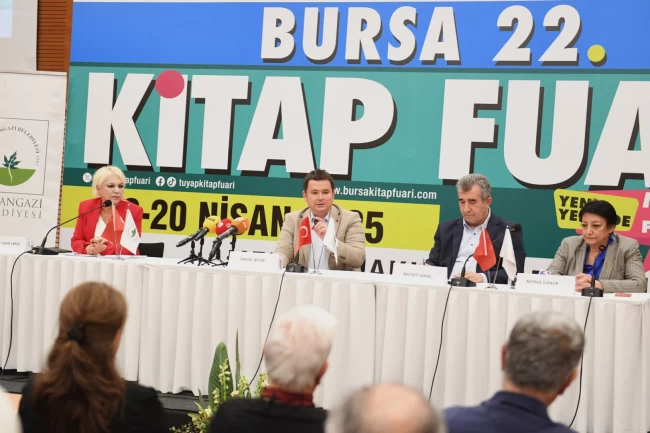 Bursa'da Başkan Erkan Aydın yazarlarla söyleşide buluştu