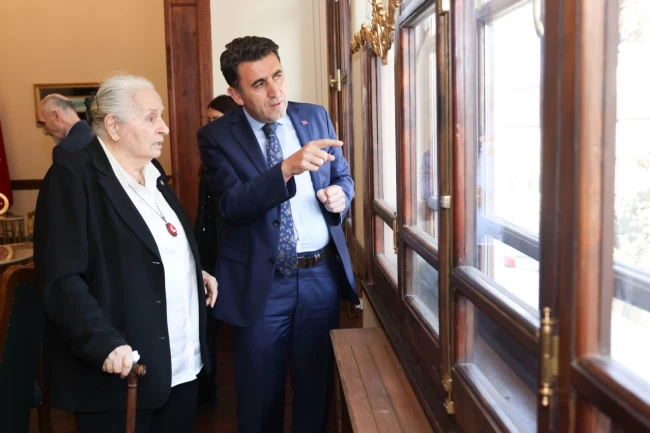 Vali Aygöl, Timsal Karabekir'i makamında ağırladı