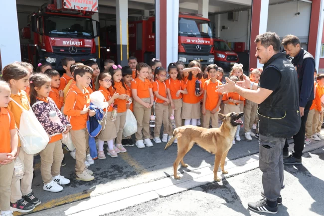 Konya'da 28 bin öğrenci yangın eğitimi aldı