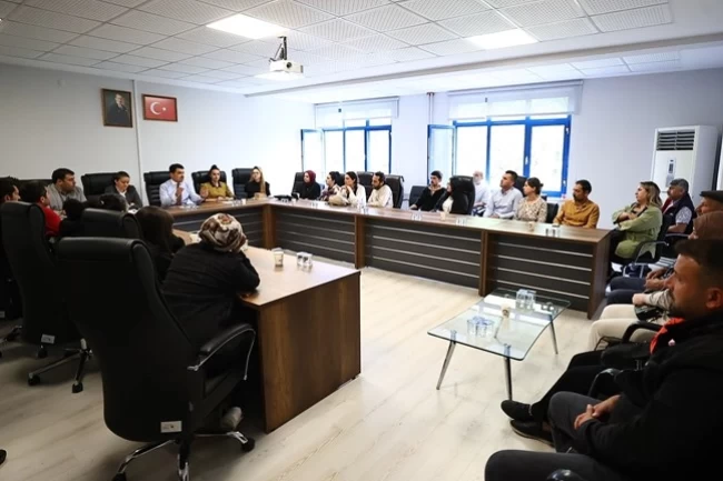 Gebe düve desteği bilgilendirme toplantısı yapıldı