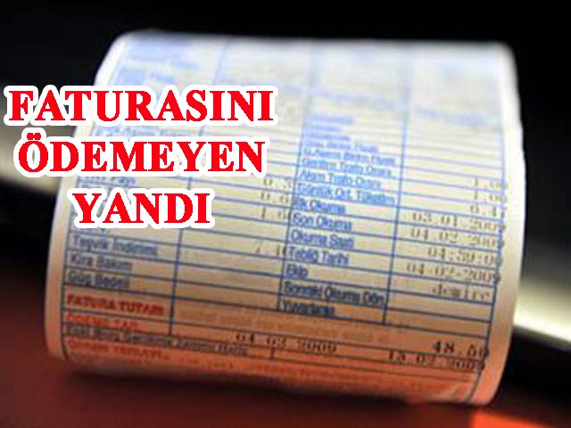 Elektrik ve su borcunu ödemeyen 'KARA LİSTEYE' girecek!..