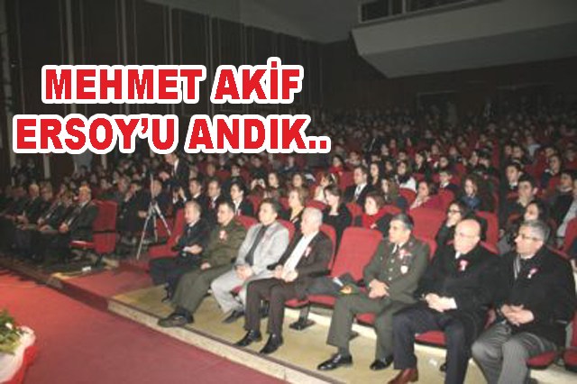 Zonguldak'ta İstiklal Marşı'nın kabulü kutlandı..