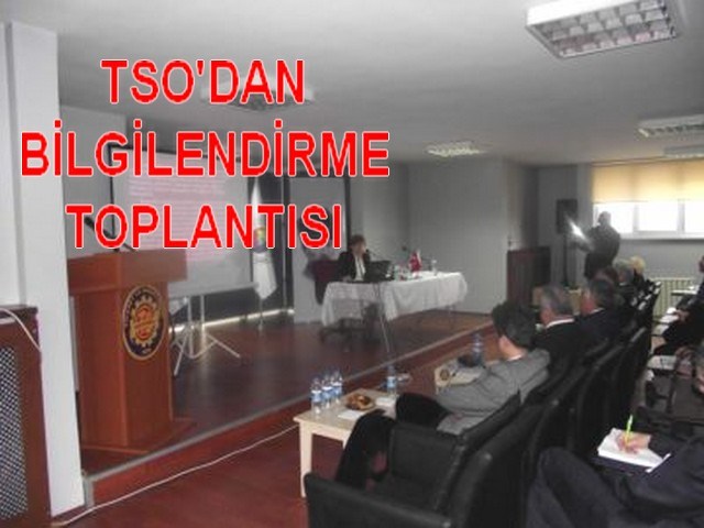 Firma temsilcileri bilgilendirildi..